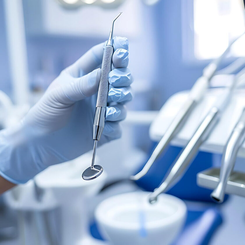 έσπασε το απόστημα δοντιού