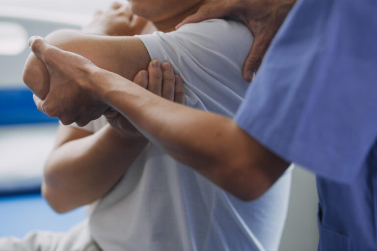 calcium deposits in the shoulder